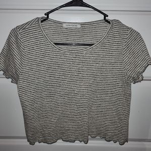 Striped Crop Top